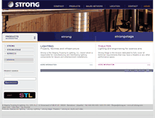 Tablet Screenshot of en.strong.es